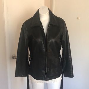 Leather jacket